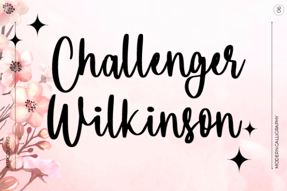 Challenger Wilkinson Font