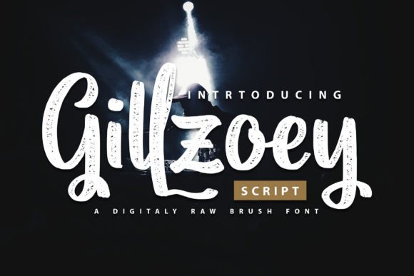 Gillzoey Font: A Handwritten Typeface for Crafting Elegance