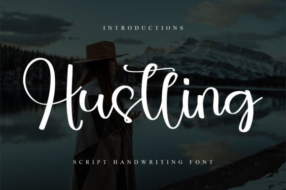 Hustling Font: Modern Script for Web Design