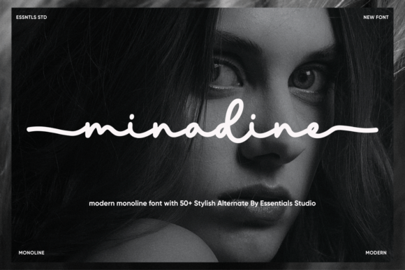 Minadine: A Modern Font for Elegant Design