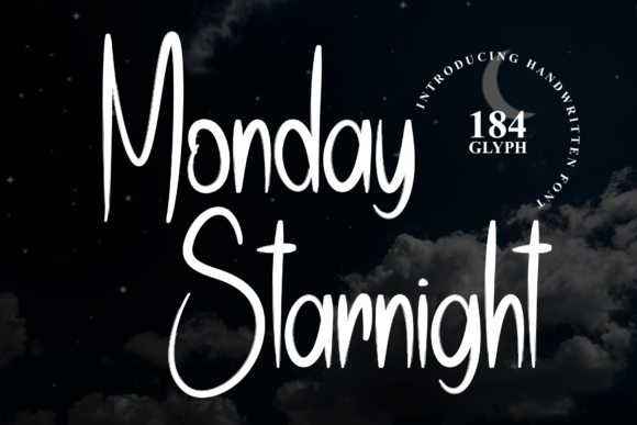 Monday Starnight: A Friendly Display Font