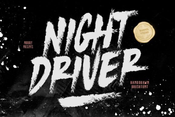 Night Driver Font for Bold Campaigns