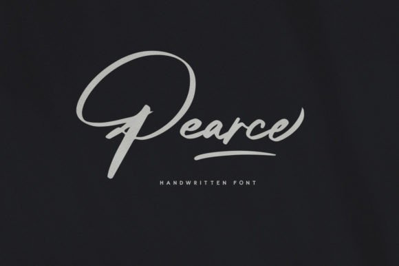 Pearce Typeface: A Bold, Handwritten Font for Authentic Branding