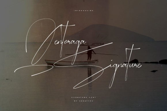 Qentoraga: A Script Font for Elegant Design