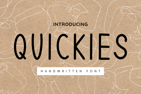 Quickies Font for Creative Design