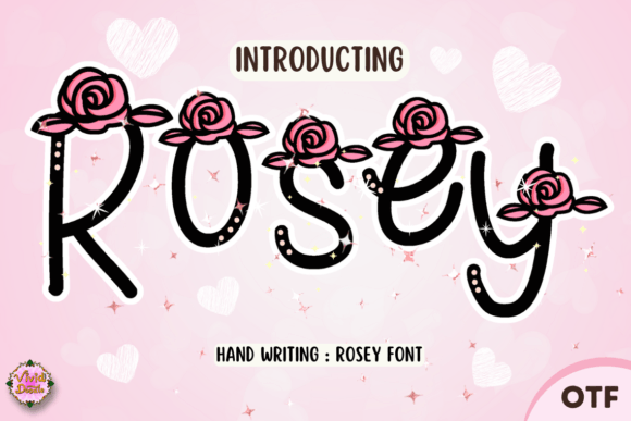 Rosey: A Festive Font for Creative Campaigns