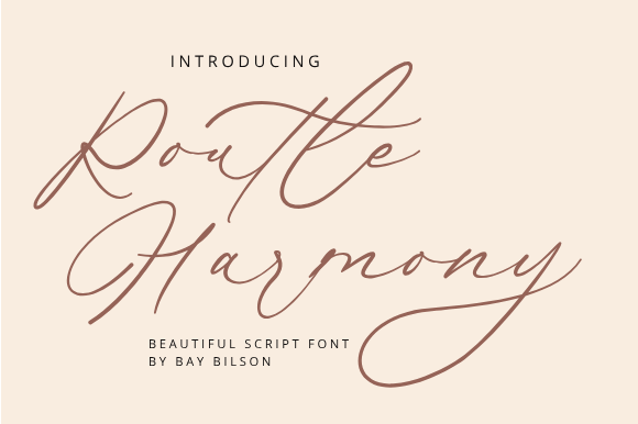 Routle Harmony Font Review