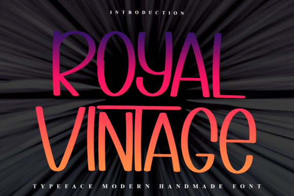 Royal Vintage Font Review