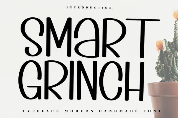 Smart Grinch Font for Festive Branding