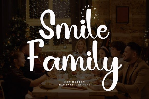 Smile Family Font for Creative Publishing