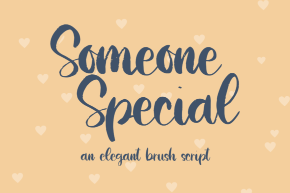 Someone Special: A Handwritten Font for Heartfelt Creations