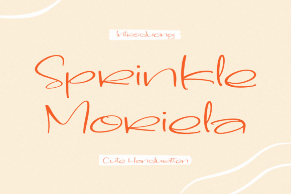 Sprinkle Moriela: A Font That Speaks