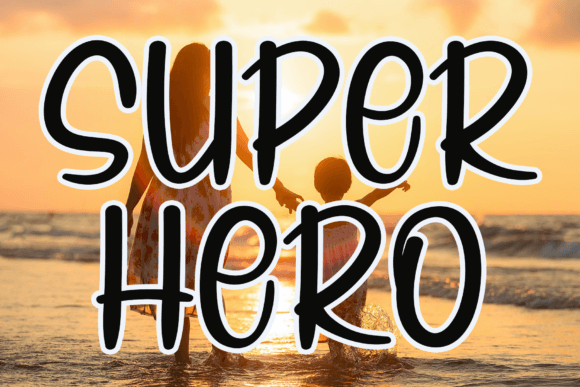 Super Hero: A Bold Script for Branding