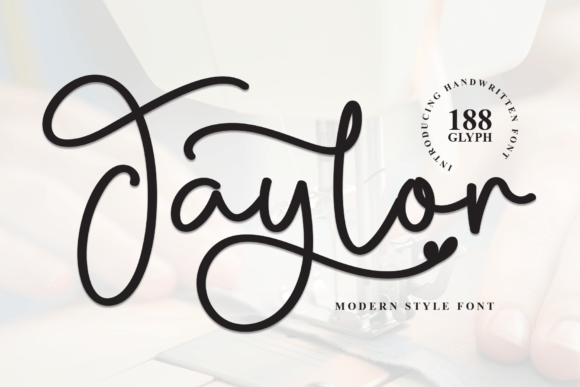 Taylor: A Timeless Handwritten Font
