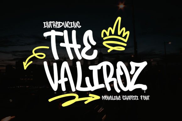 The Valiroz: A Stylish Script for Editorial Design